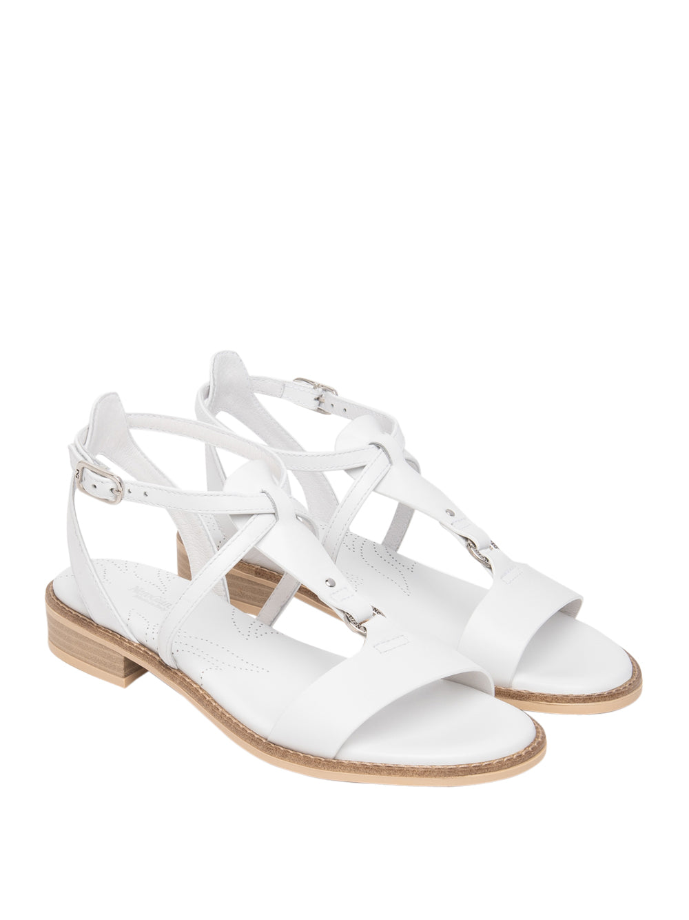 NERO GIARDINI Sandali Donna - Bianco modello E615895D