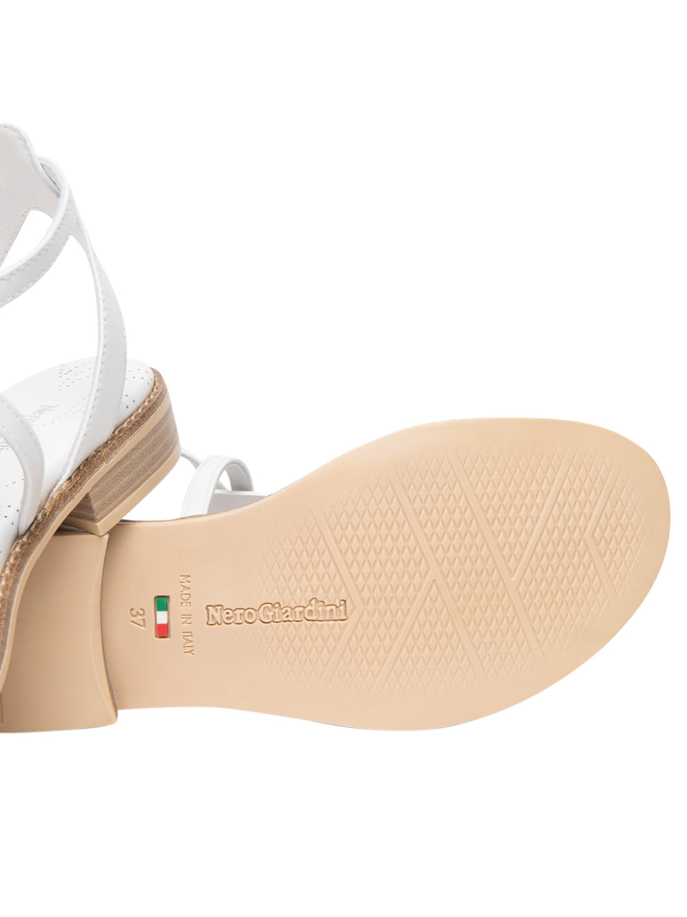 NERO GIARDINI Sandali Donna - Bianco modello E615895D