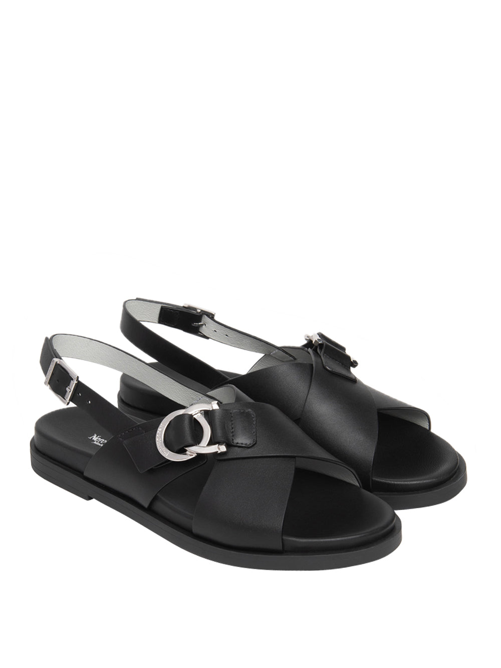 NERO GIARDINI Sandali sling back Donna - Nero modello E615933D