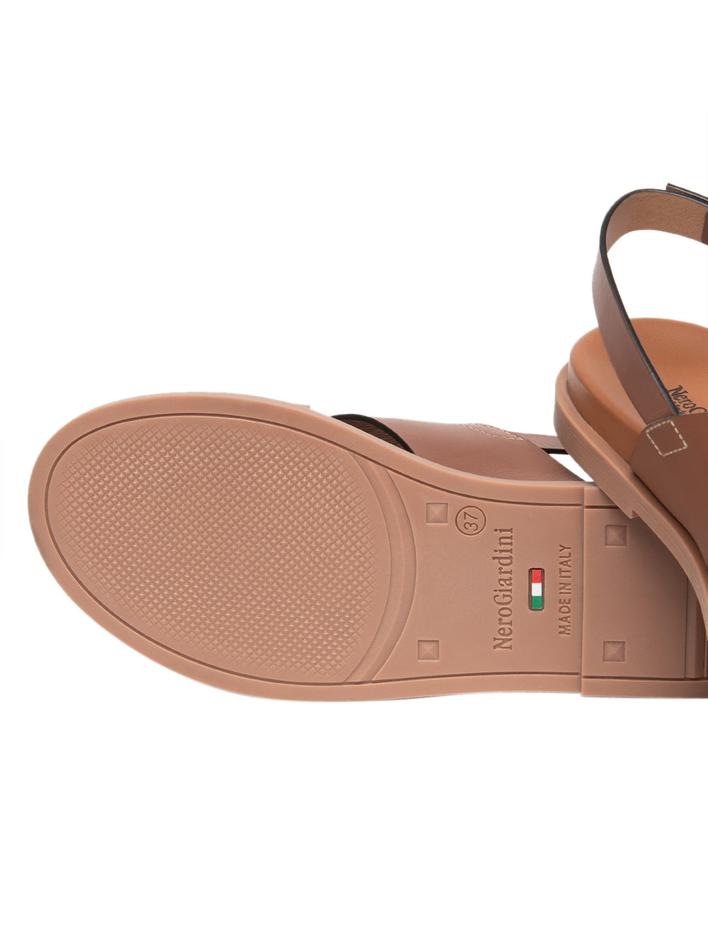 NERO GIARDINI Sandali sling back Donna - Cuoio modello E615933D