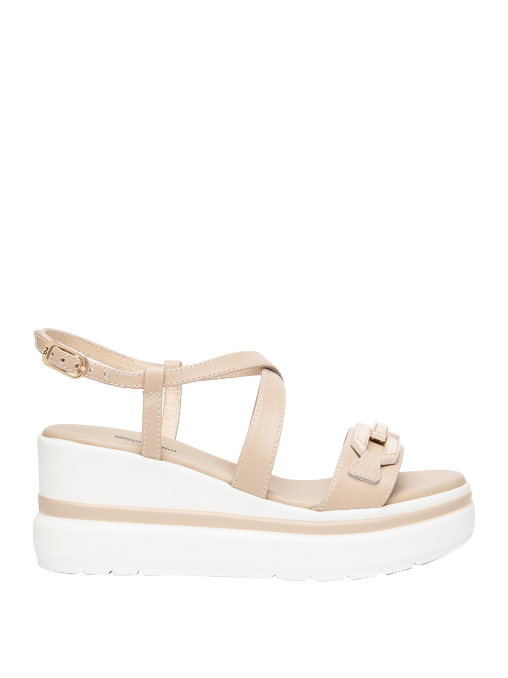 NERO GIARDINI Sandali con zeppa Donna - Bianco modello E615953D