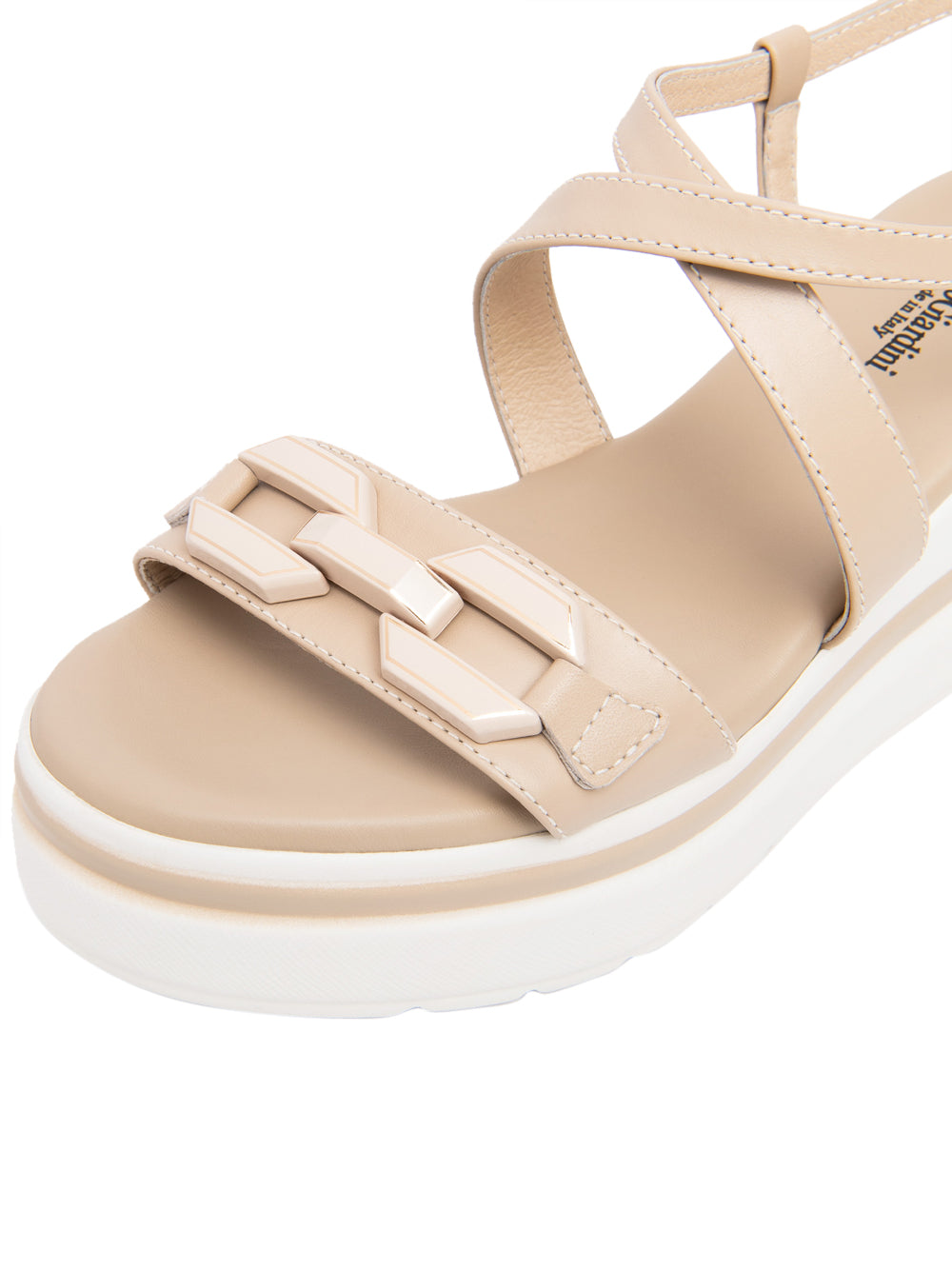 NERO GIARDINI Sandali con zeppa Donna - Bianco modello E615953D