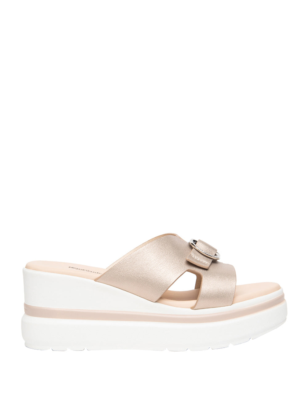 NERO GIARDINI Sandali con zeppa Donna - Grigio modello E615955D