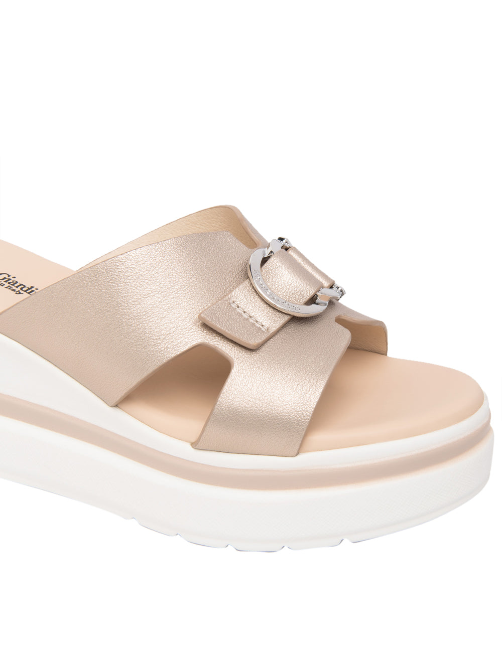 NERO GIARDINI Sandali con zeppa Donna - Grigio modello E615955D
