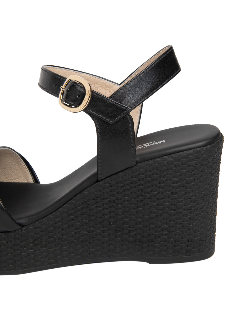 NERO GIARDINI Sandali con zeppa Donna - Nero modello E615980D
