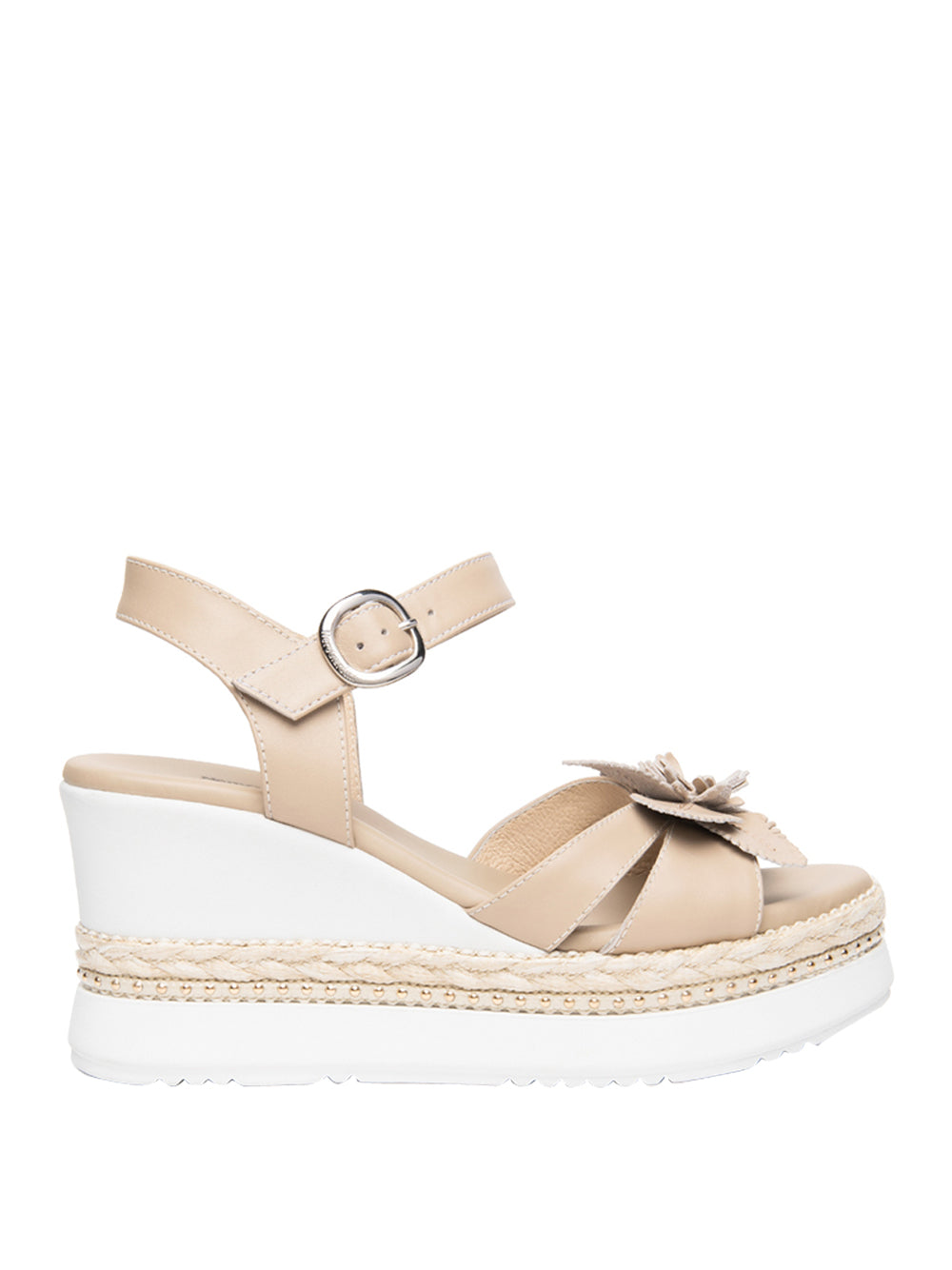 NERO GIARDINI Sandali con zeppa Donna - Bianco modello E616012D