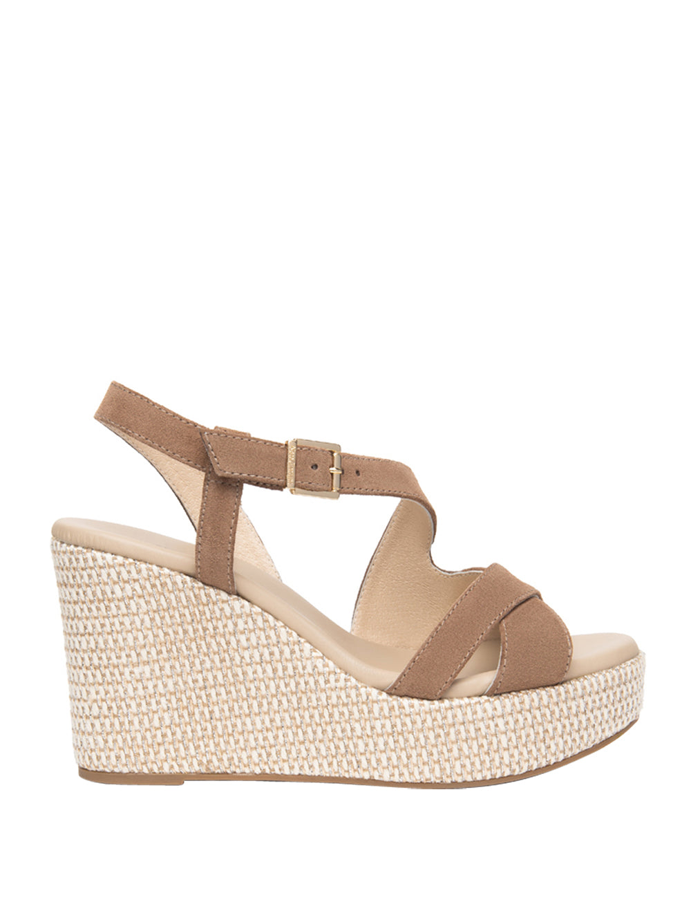 NERO GIARDINI Sandali con zeppa Donna - Marrone modello E616020D