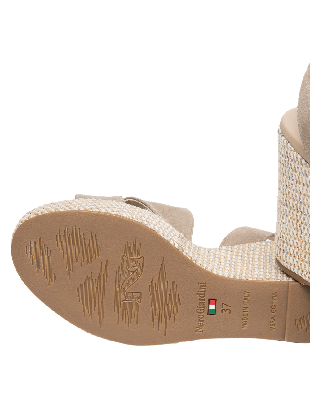 NERO GIARDINI Sandali con zeppa Donna - Beige modello E616020D