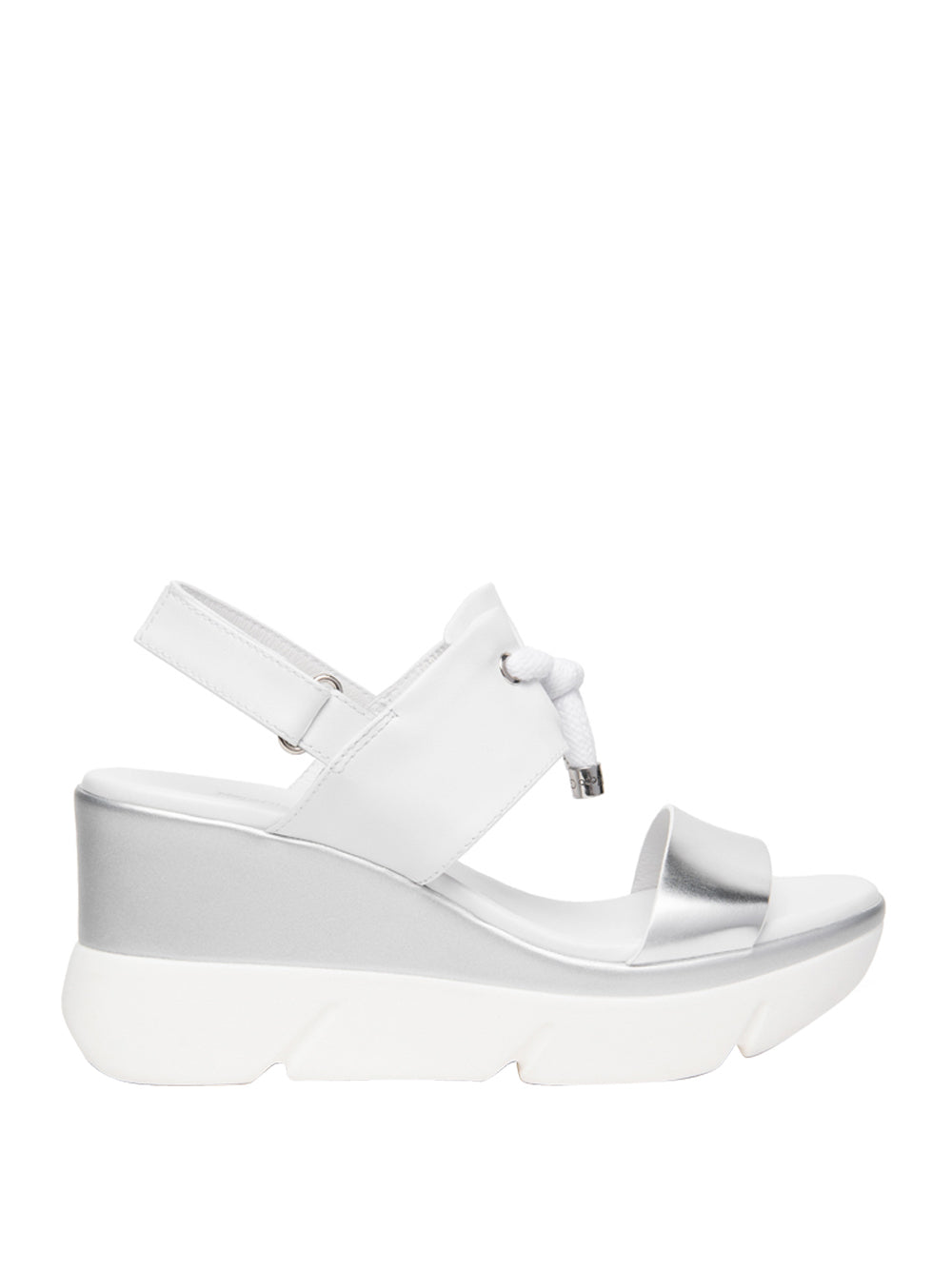 NERO GIARDINI Sandali con zeppa Donna - Argento modello E616061D