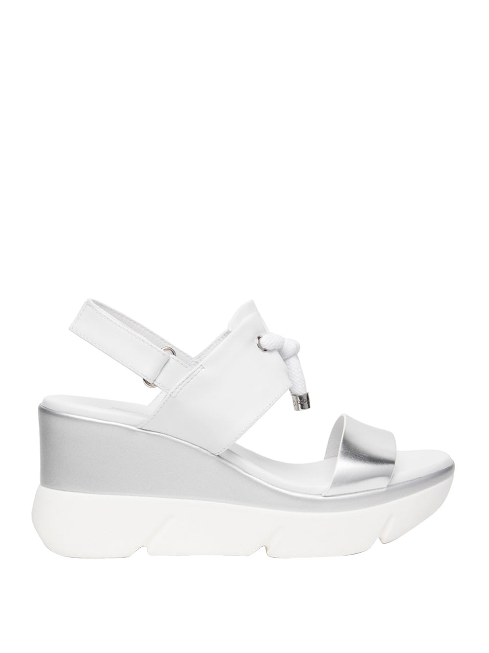 NERO GIARDINI Sandali con zeppa Donna - Argento modello E616061D