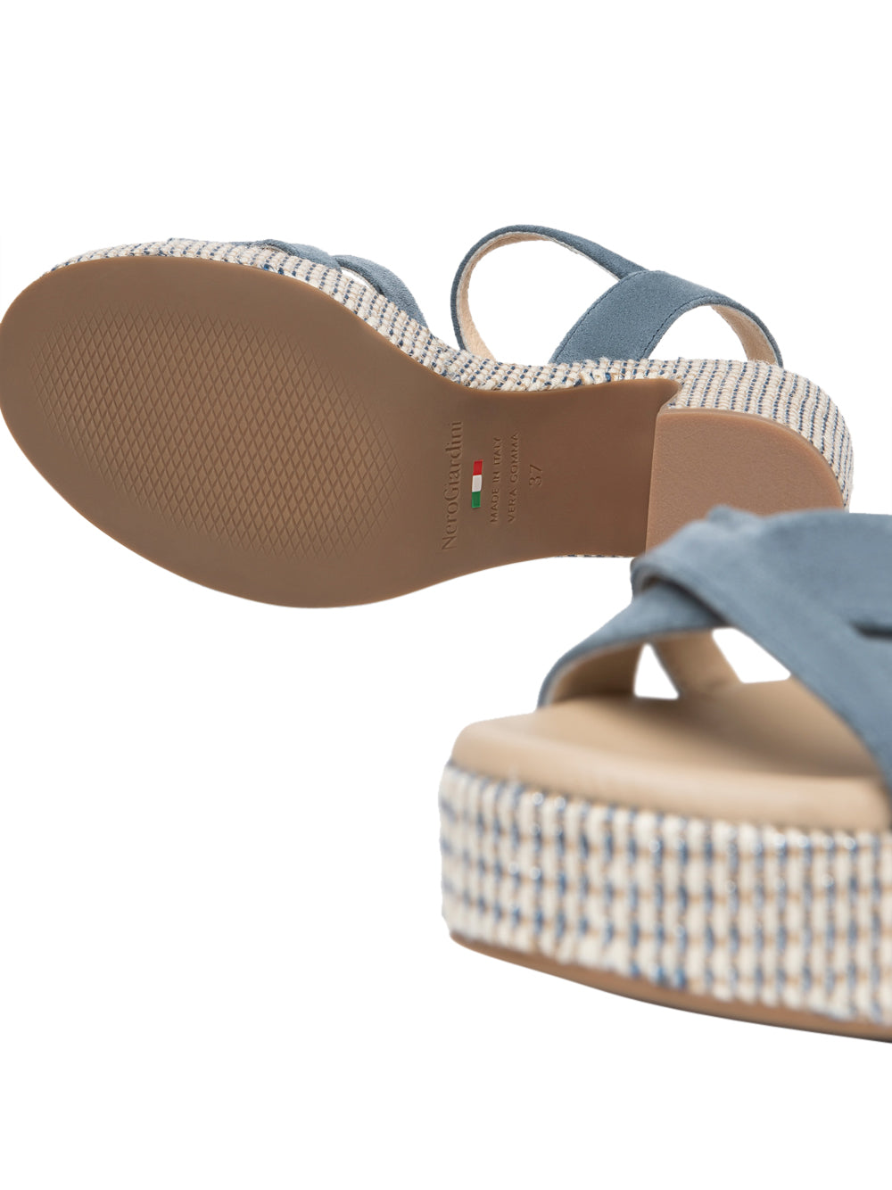 NERO GIARDINI Sandali con tacco Donna - Blu modello E616070D