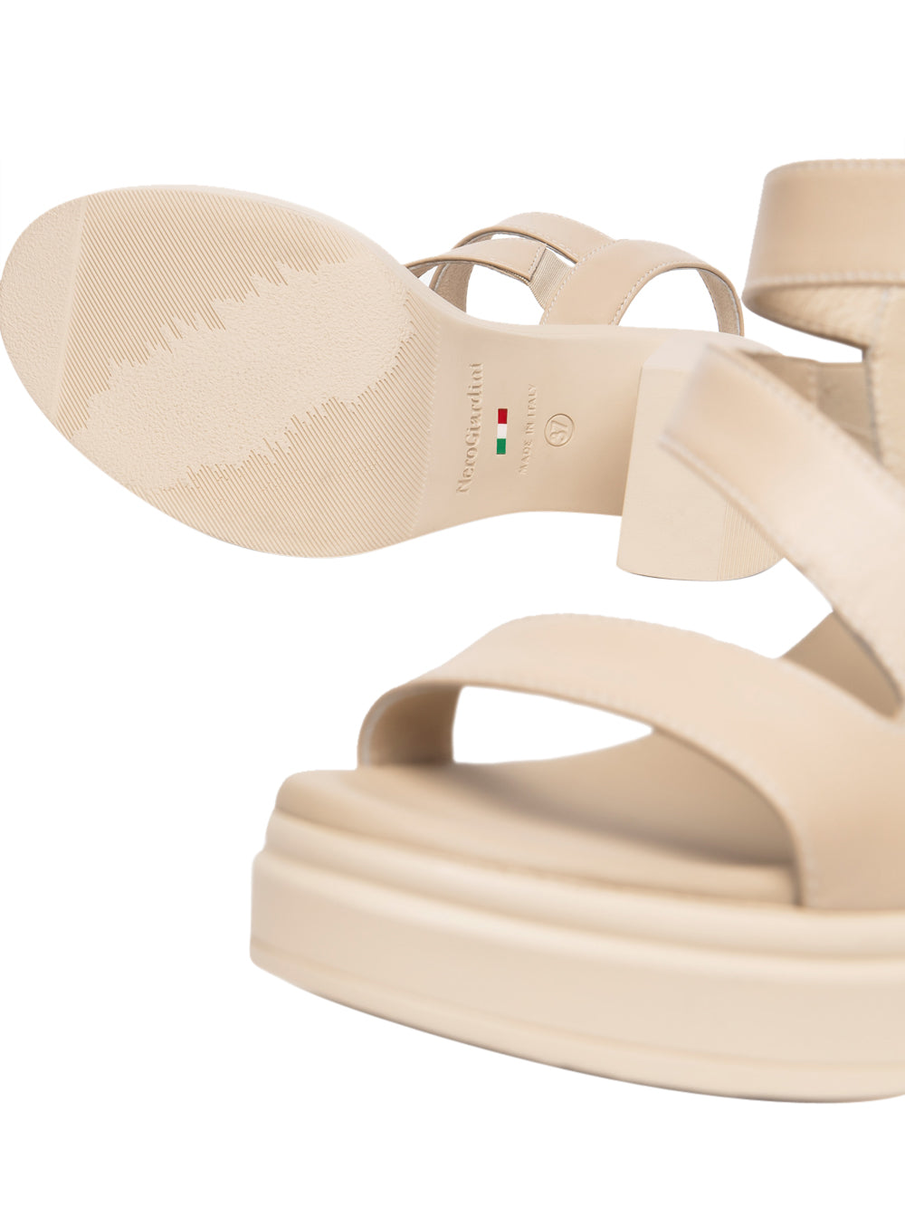 NERO GIARDINI Sandali con tacco Donna - Bianco modello E616080D