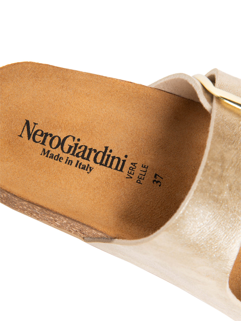 NERO GIARDINI Sandali Donna - Platino modello E617081D