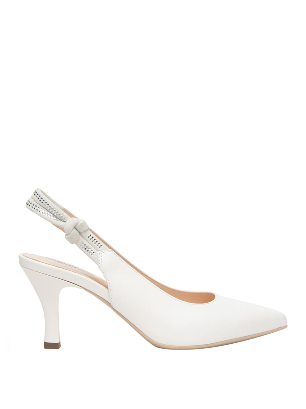 NERO GIARDINI Decollete sling back Donna - Bianco modello E618341DE