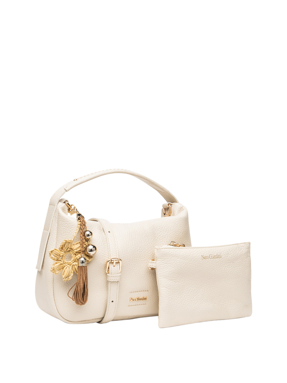 NERO GIARDINI Borsa a Mano Donna - Bianco modello E644143D