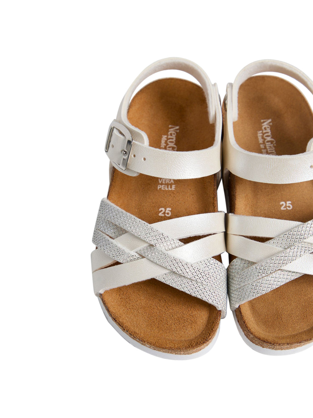 NERO GIARDINI JUNIOR Sandali Bambino - Bianco modello E633651F