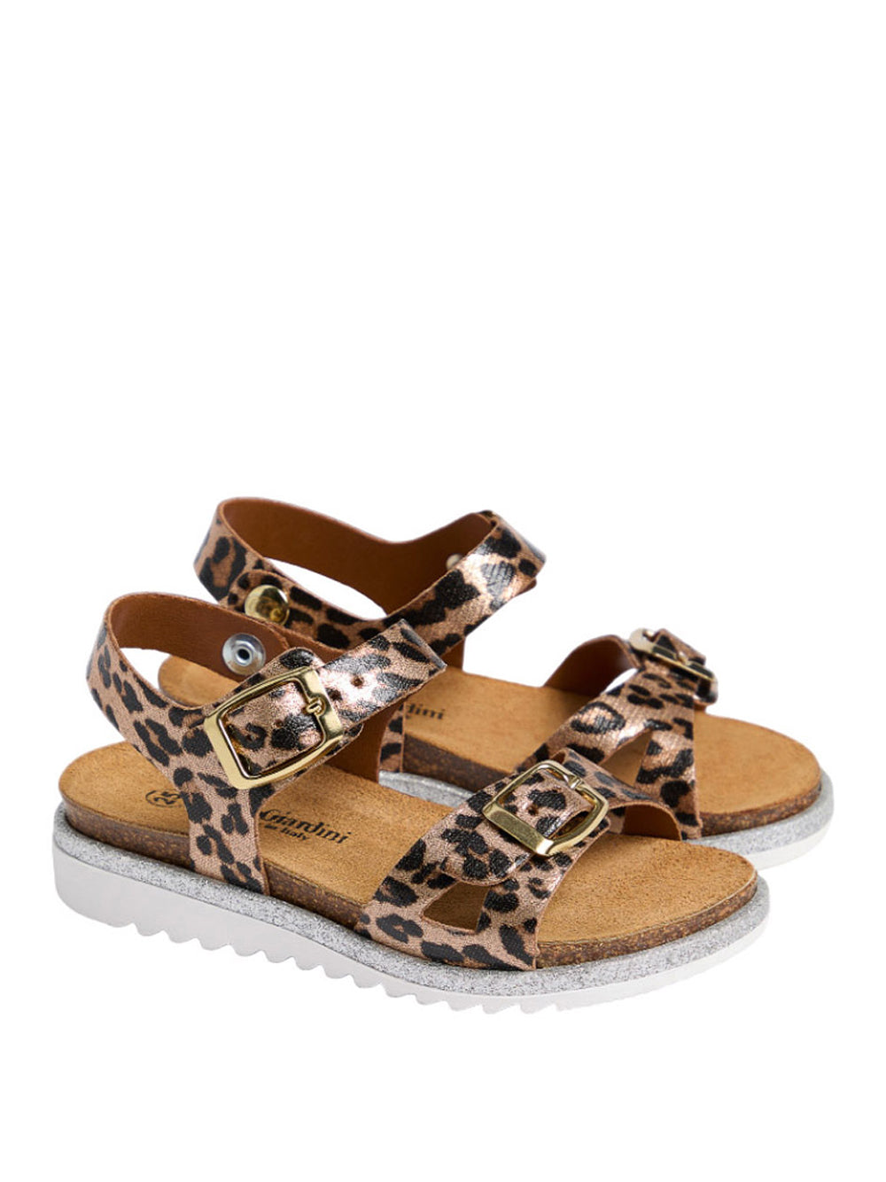 NERO GIARDINI JUNIOR Sandali Bambino - Platino modello E633660F