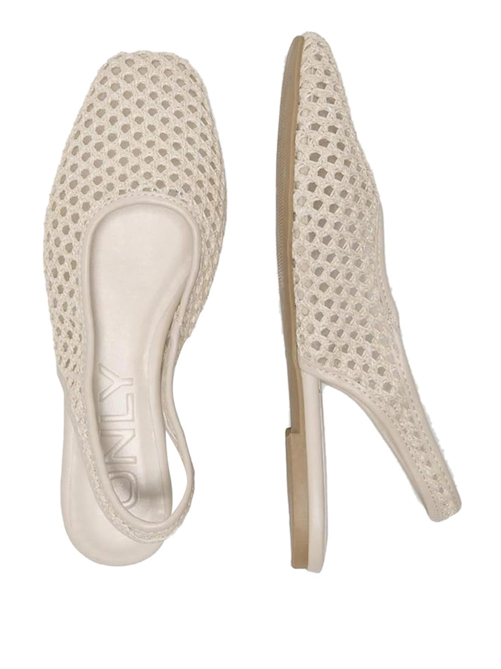 ONLY Ballerine sling back Donna - Bianco modello 15368912