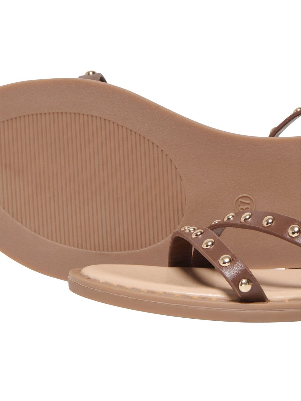 ONLY Sandali con borchie Donna - Marrone modello 15369102