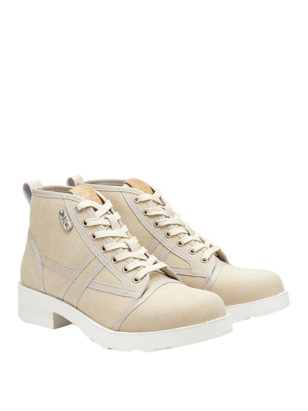 OXS Stivaletti anfibio Uomo - Beige modello OXM0046