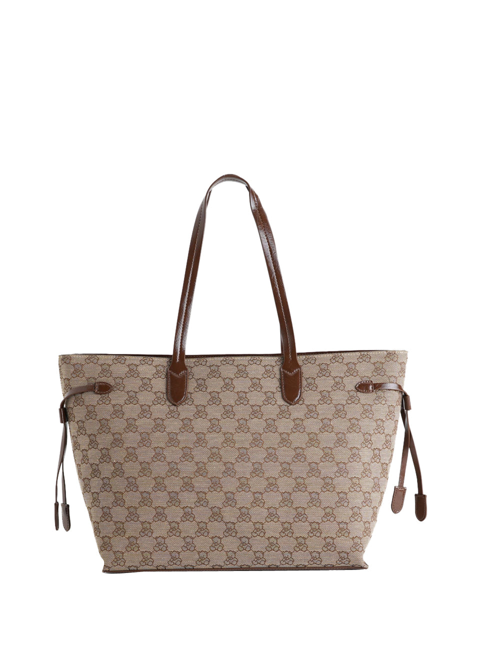 PASH BAG Borsa Shopping logato Donna - Beige modello 18372-SOH-W5B-P