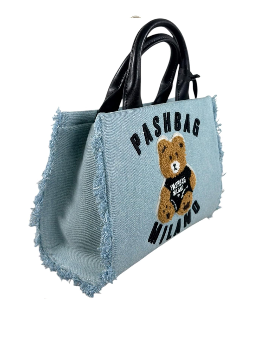 Borsa a Mano Blu
