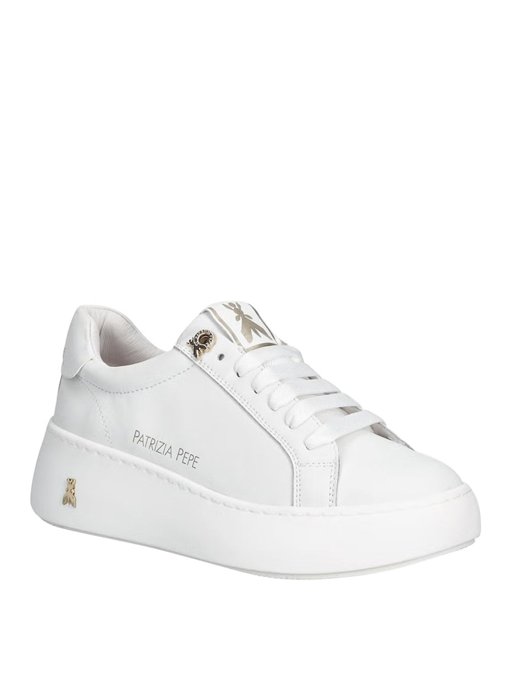 PATRIZIA PEPE Sneakers platform Donna - Bianco modello PPJ354