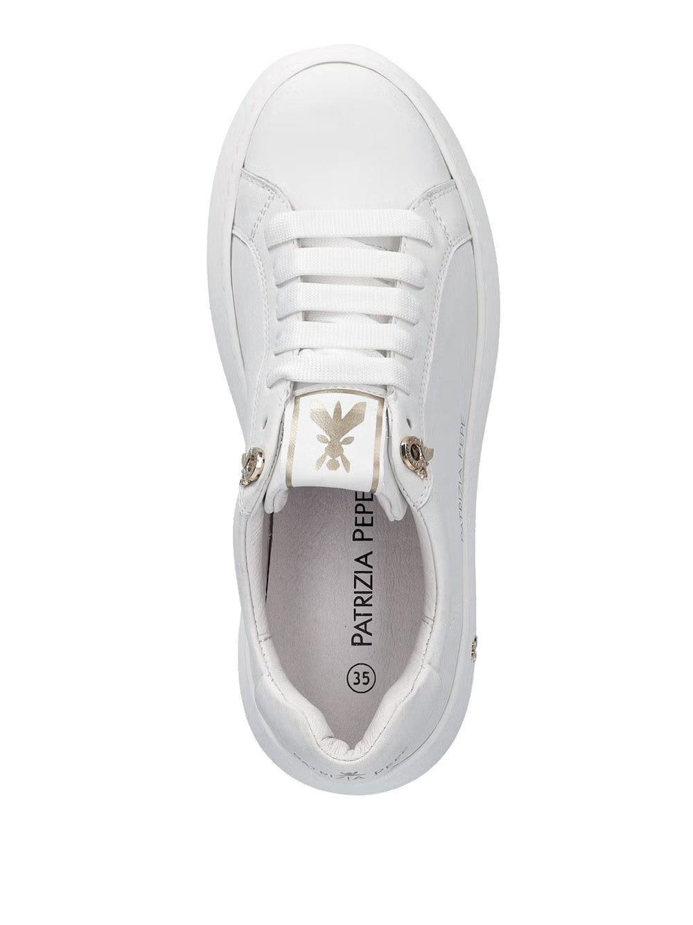 PATRIZIA PEPE Sneakers platform Donna - Bianco modello PPJ354