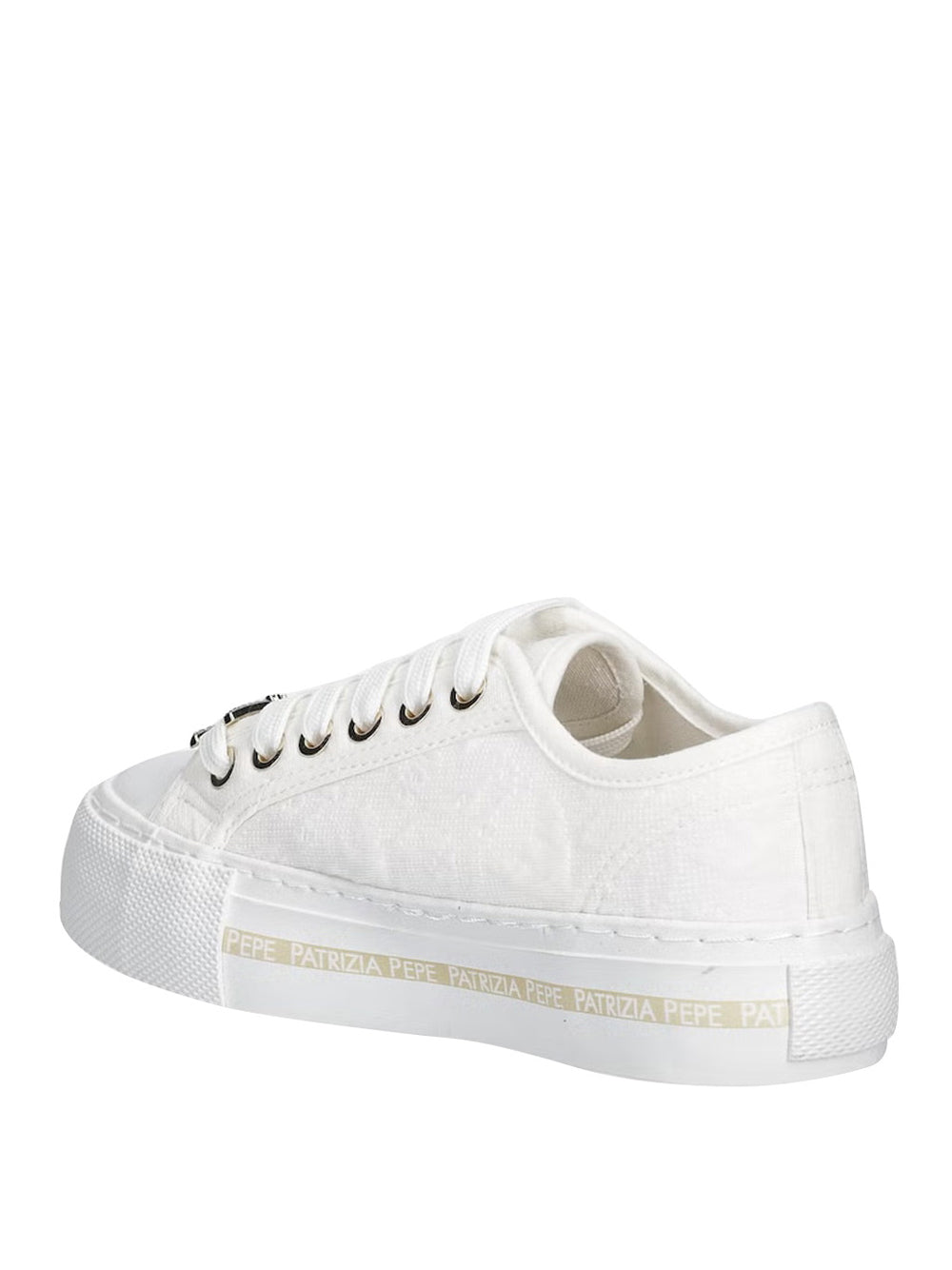PATRIZIA PEPE Sneakers platform Donna - Bianco modello PPJ354
