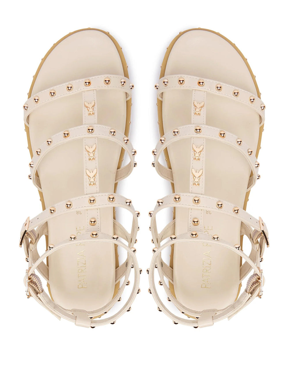PATRIZIA PEPE Sandali con borchie Donna - Bianco modello PPJ398
