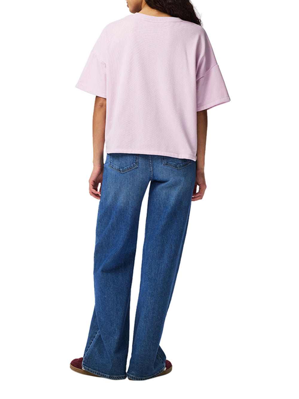 PIECES Felpa Donna - Viola modello 17118870