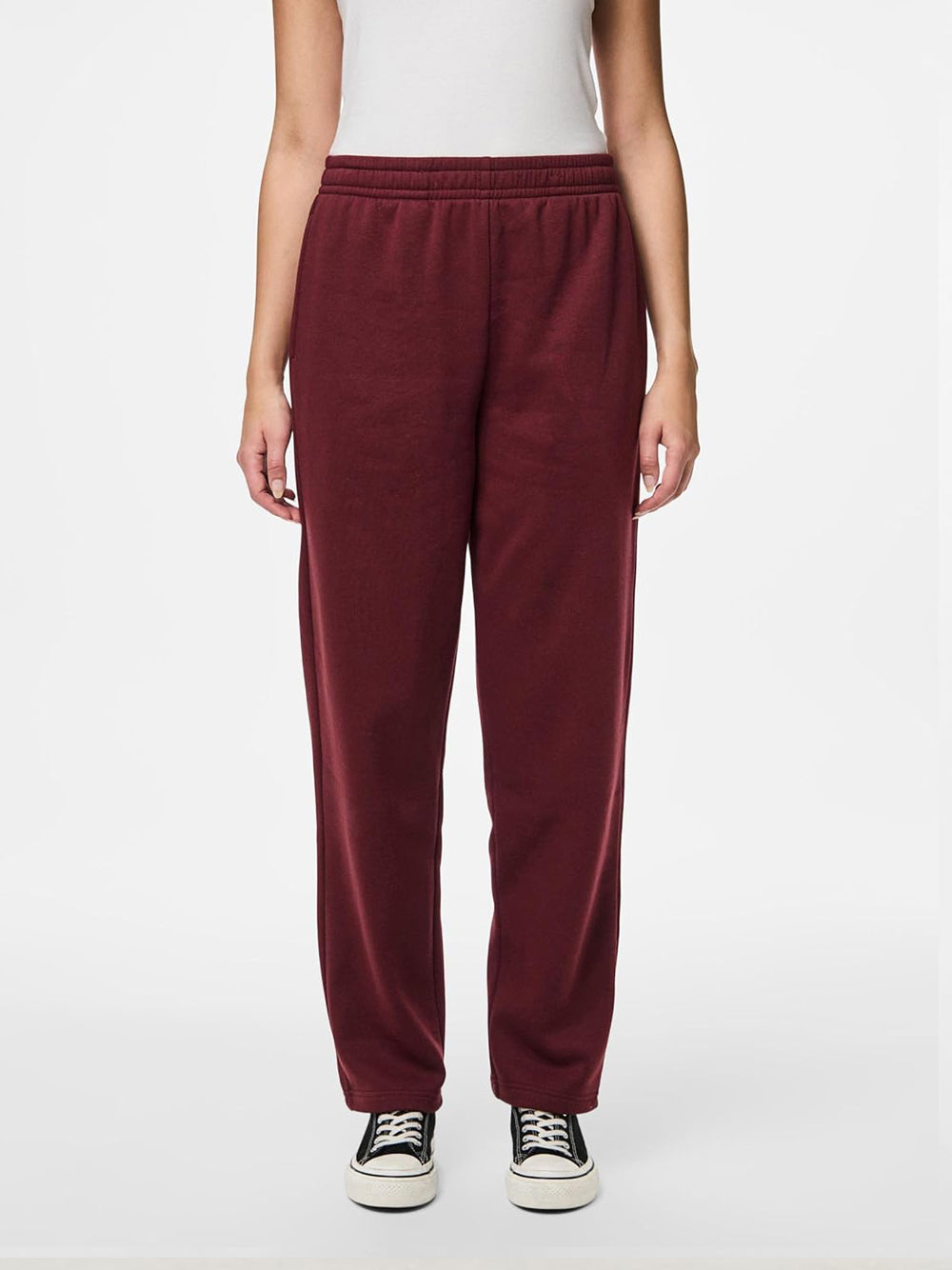 PIECES Pantalone Donna - Rosso modello 17156301