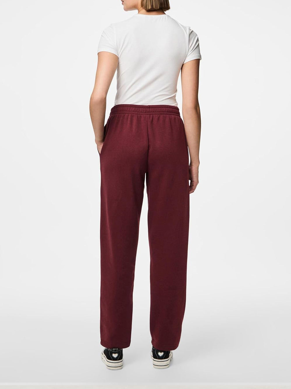 PIECES Pantalone Donna - Rosso modello 17156301