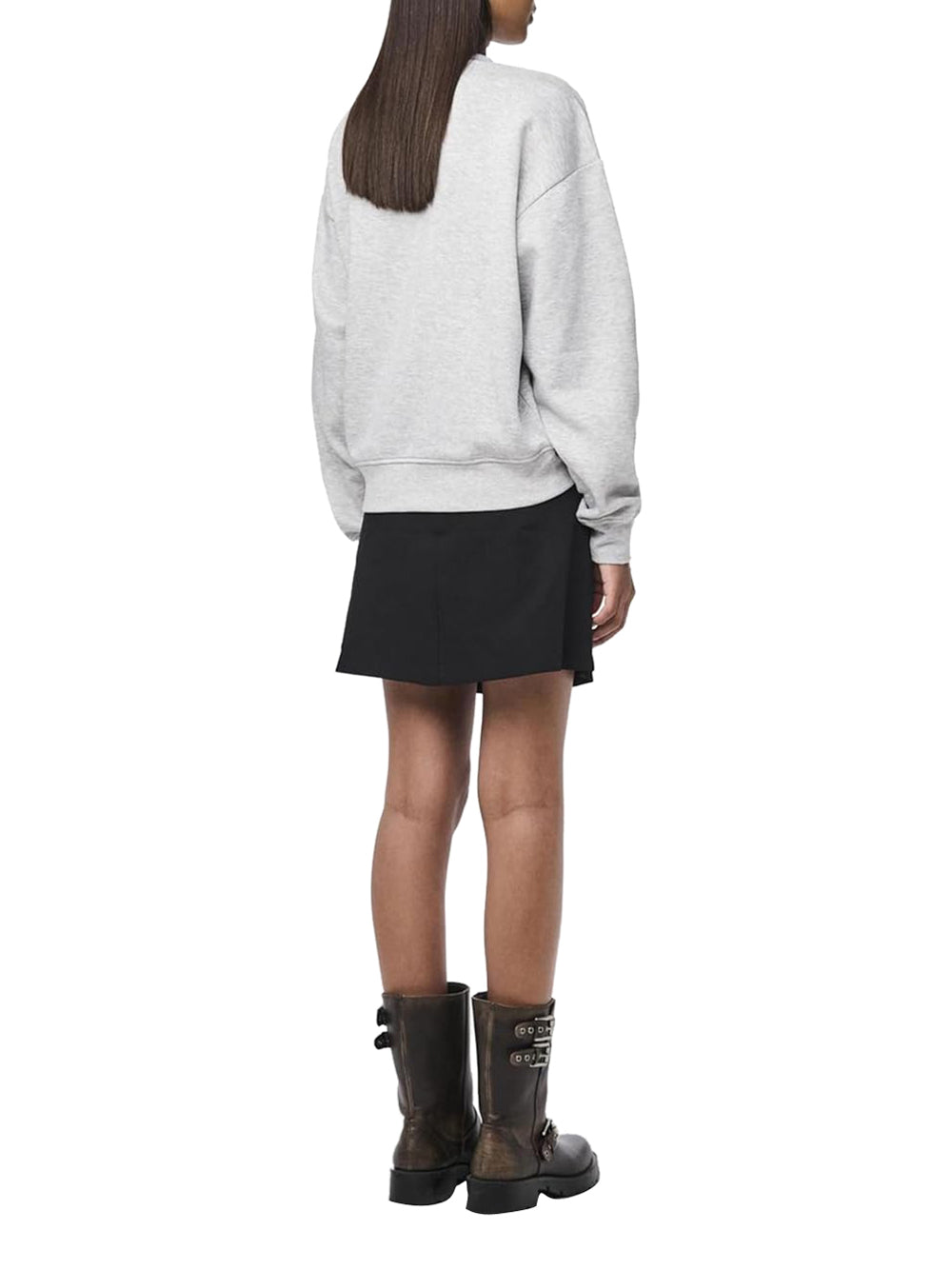 PIECES Felpa Donna - Grigio modello 17156302