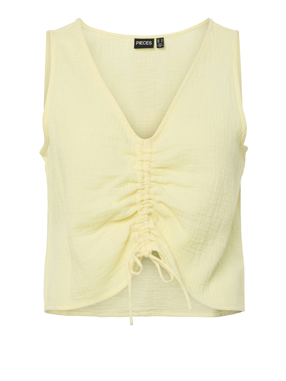 PIECES Top Donna - Giallo modello 17156474