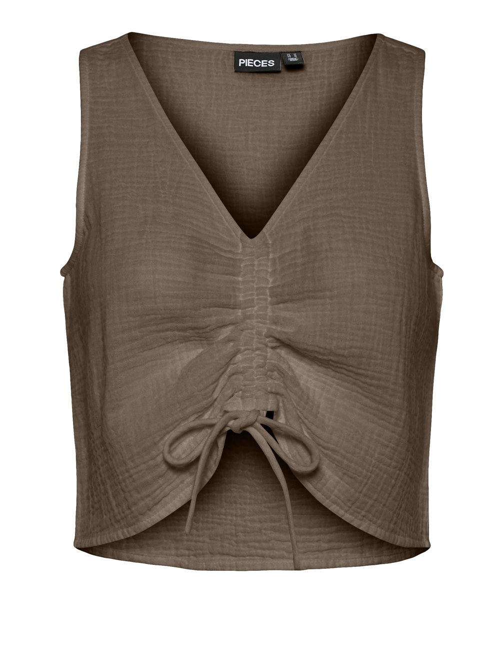 PIECES Top Donna - Marrone modello 17156474