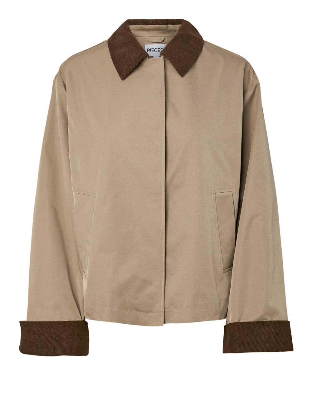 PIECES Giubbino Donna - Grigio modello 17161869