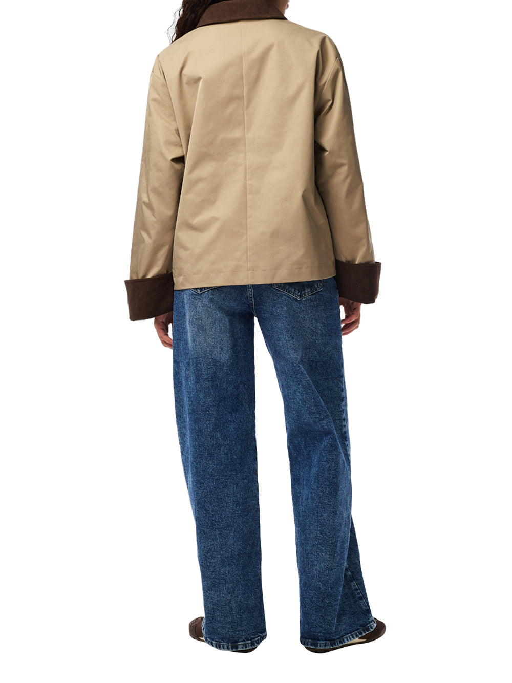 PIECES Giubbino Donna - Grigio modello 17161869