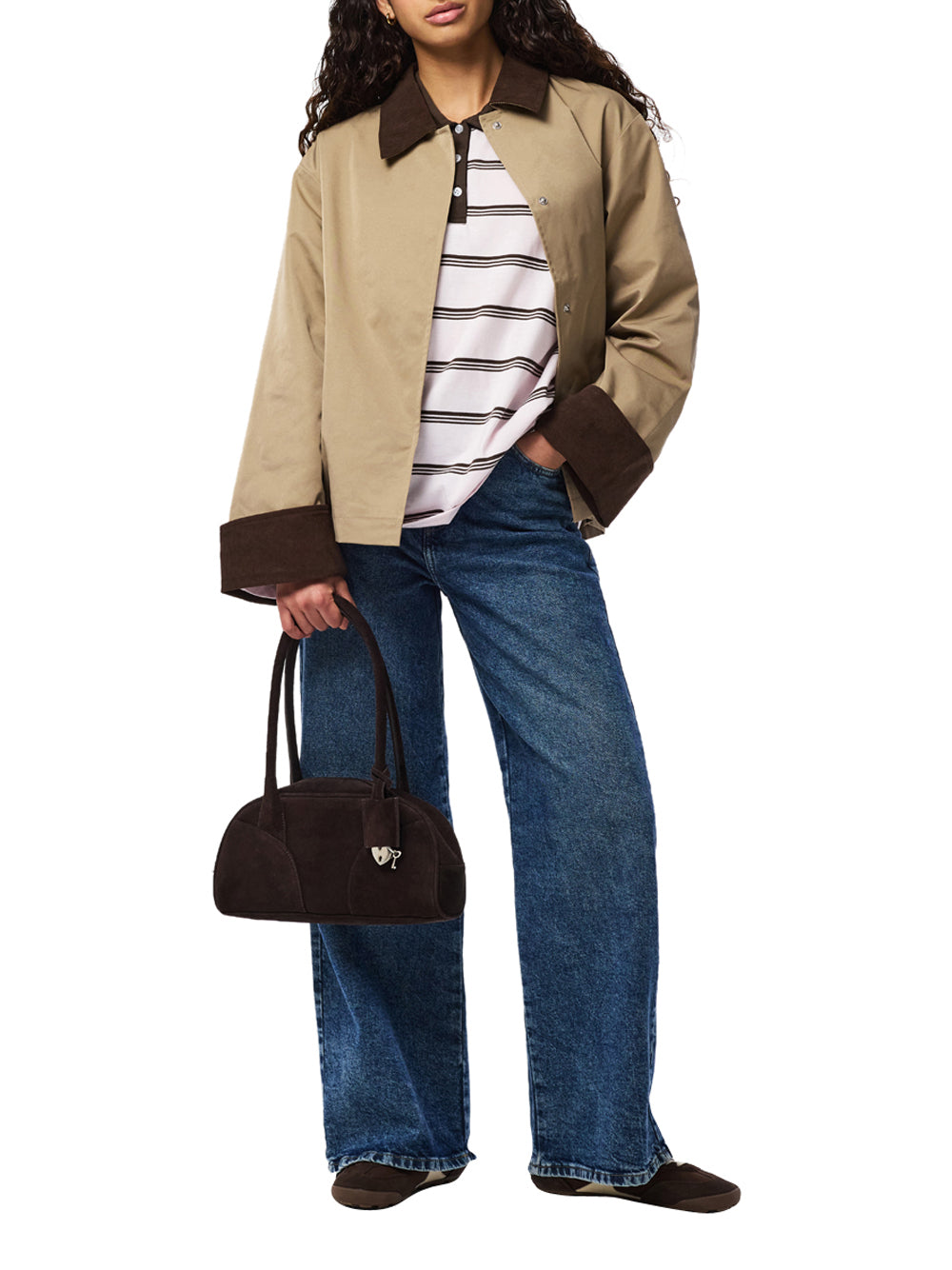 PIECES Giubbino Donna - Grigio modello 17161869