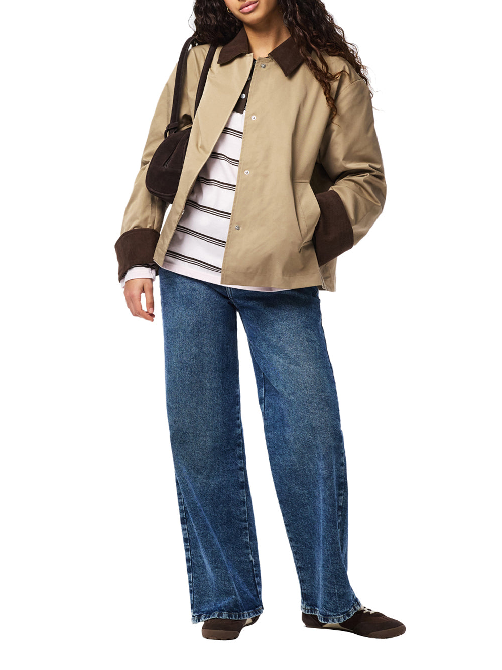 PIECES Giubbino Donna - Grigio modello 17161869