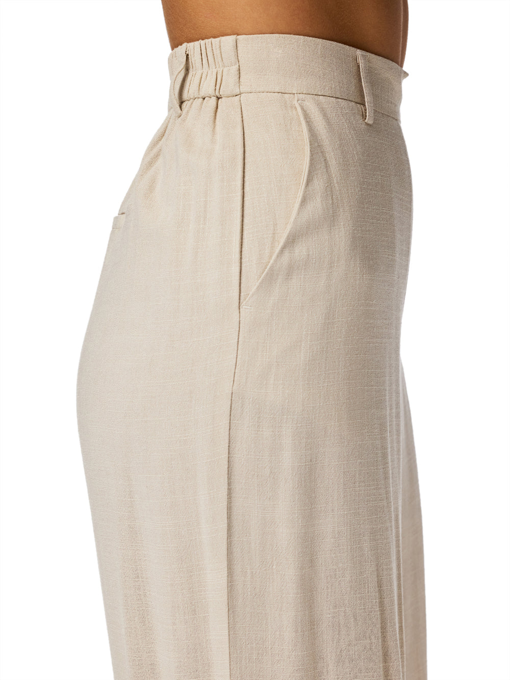 PIECES Pantalone Wide Leg Fit Donna - Grigio modello 17162584