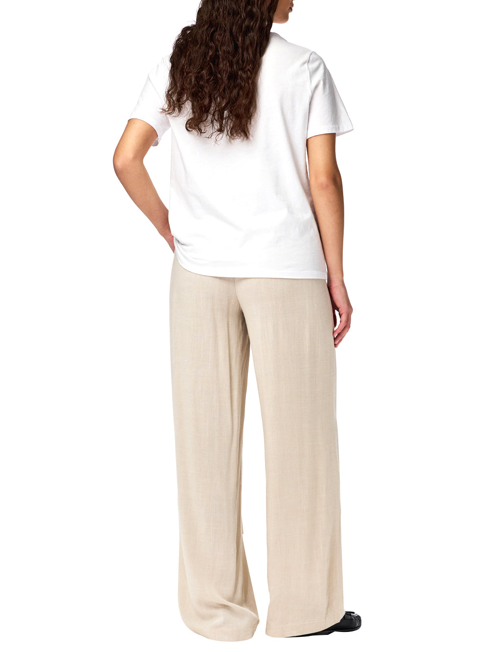 PIECES Pantalone Wide Leg Fit Donna - Grigio modello 17162584
