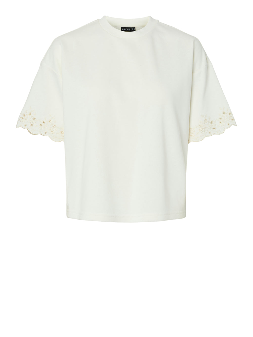 PIECES Felpa Donna - Bianco modello 17164280