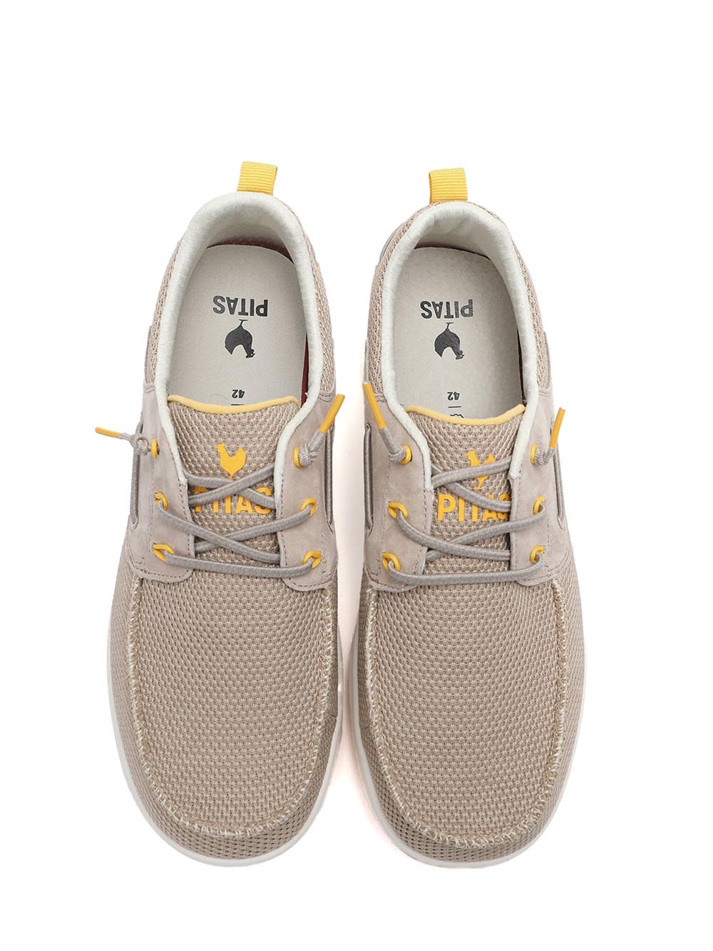 PITAS Slip-on Moc toe Uomo - Beige modello BAY