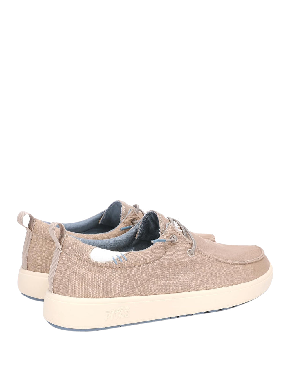PITAS Slip-on Moc toe Uomo - Beige modello BIARRITZ