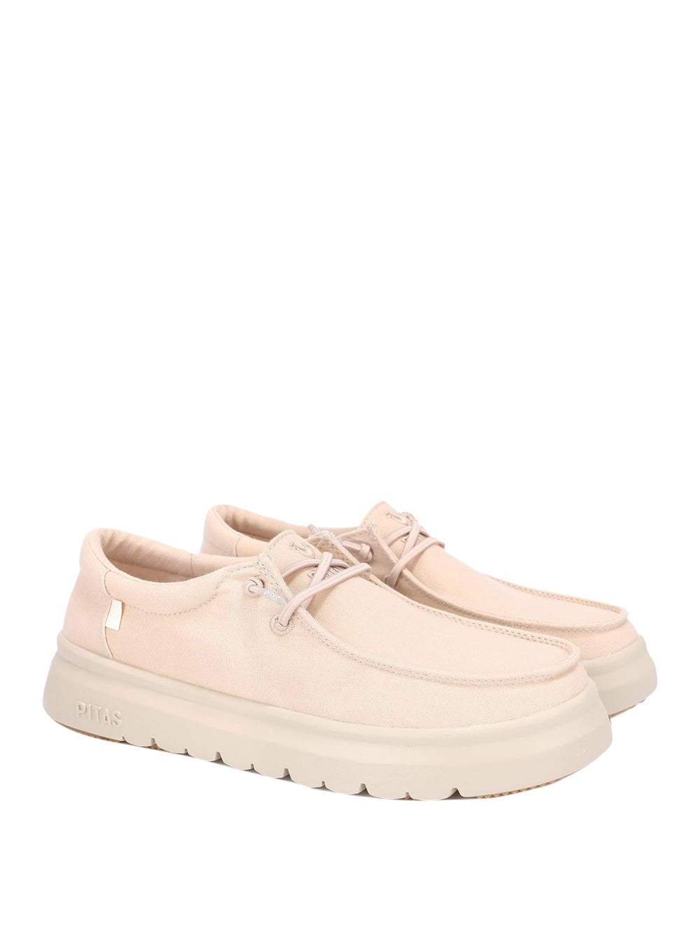 PITAS Slip-on Moc toe Donna - Beige modello CANNES