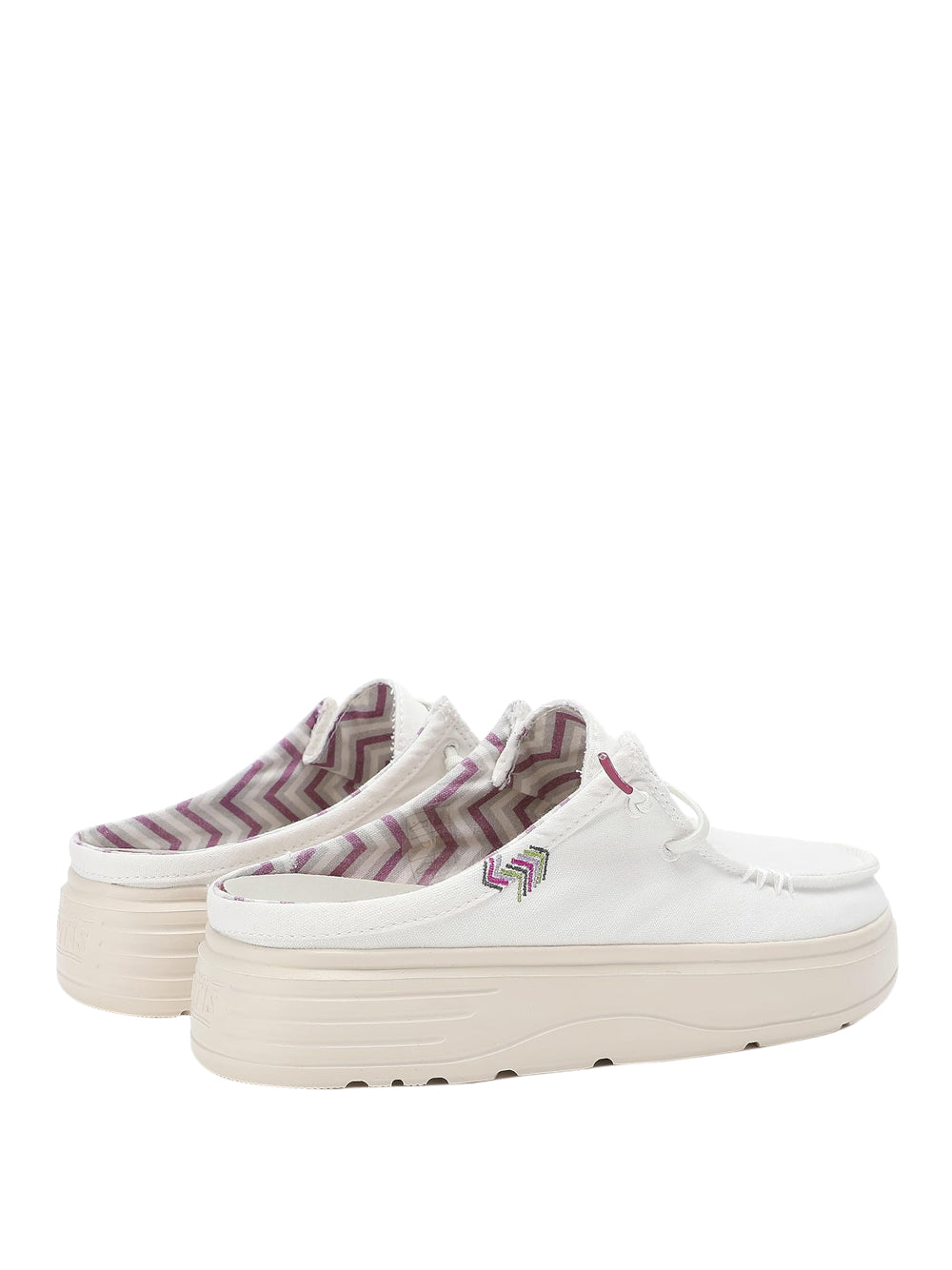 PITAS Sabot Moc toe Donna - Bianco modello CAPARICA
