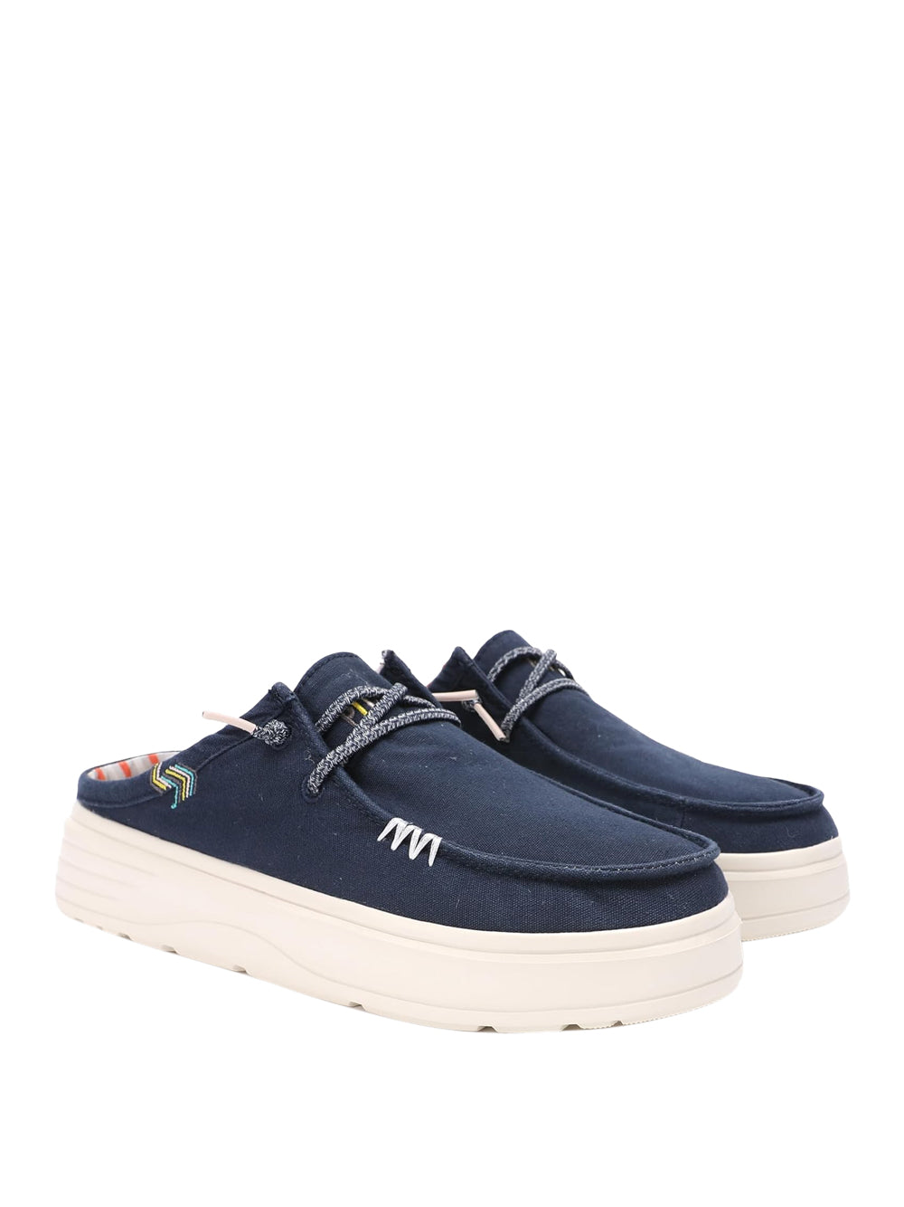 PITAS Sabot Moc toe Donna - Blu modello CAPARICA