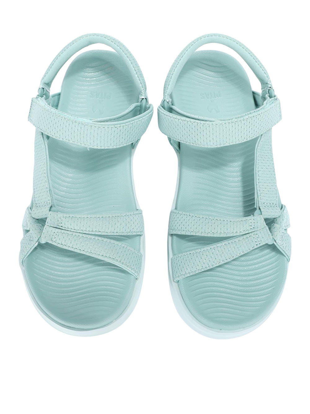 PITAS Sandali Donna - Verde modello CLAIRE
