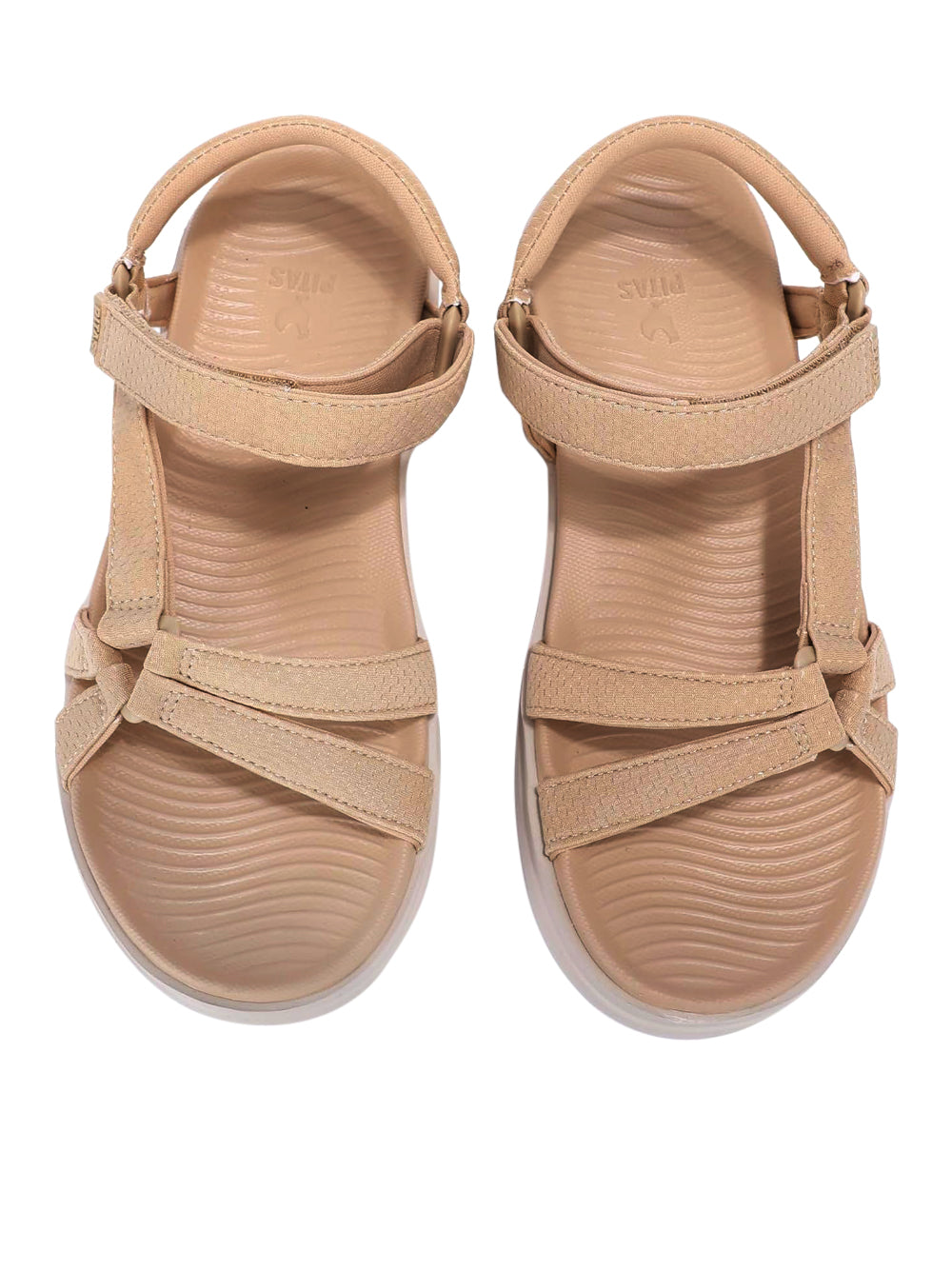 PITAS Sandali Donna - Beige modello CLAIRE